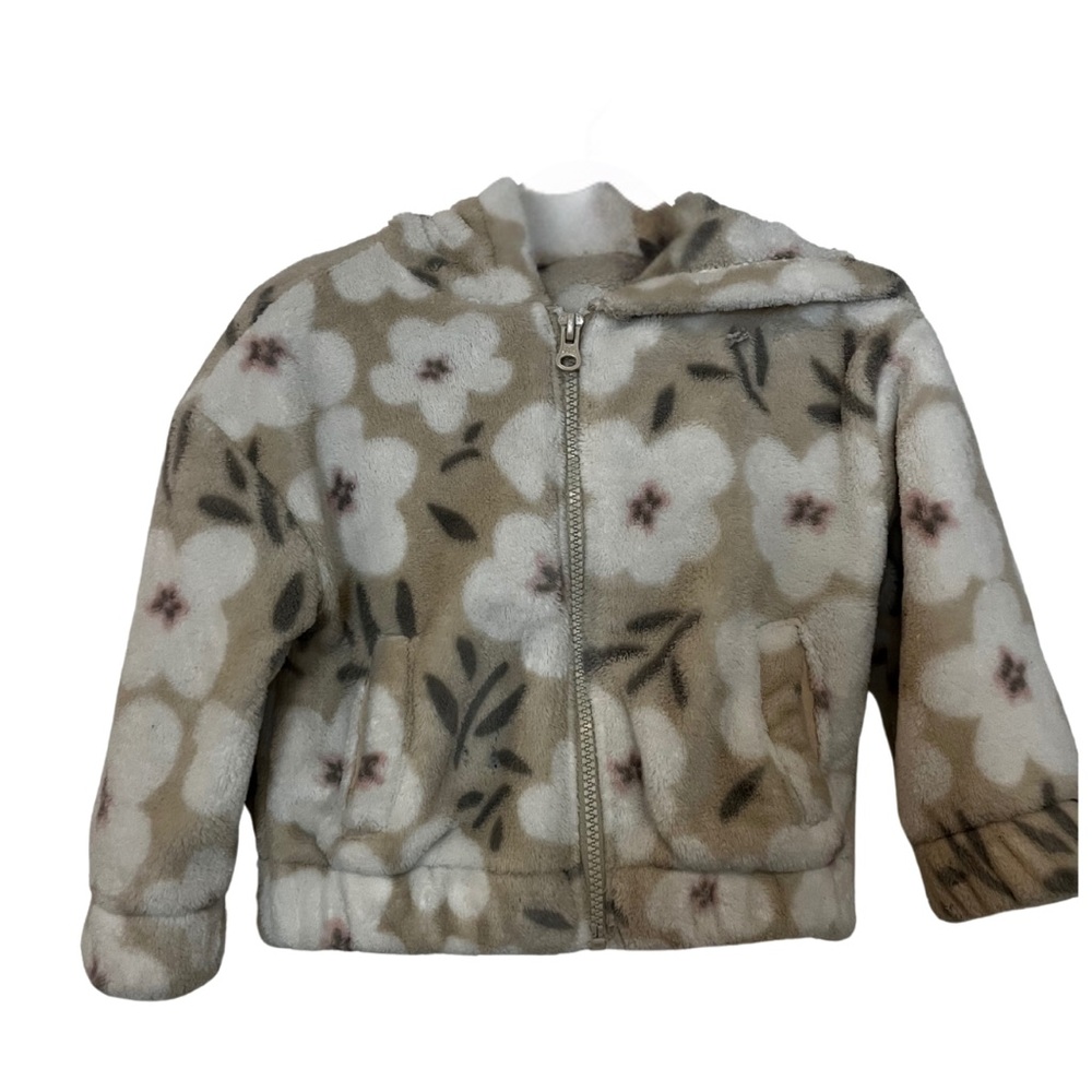 Carter's Floral Fleece Hoodie